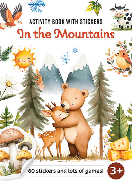 In the Mountains Activity Book + Stickers