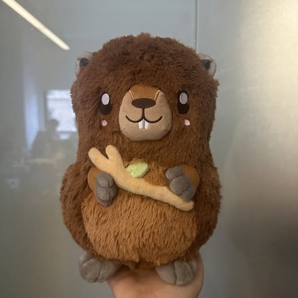 Mini Squishable Baby Beaver
