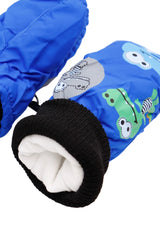 Little Kids Alligator Padded Snow Ski Mittens Asst.