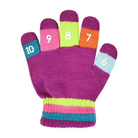 Boys/Girls Stretch Number Gloves Size 2-4