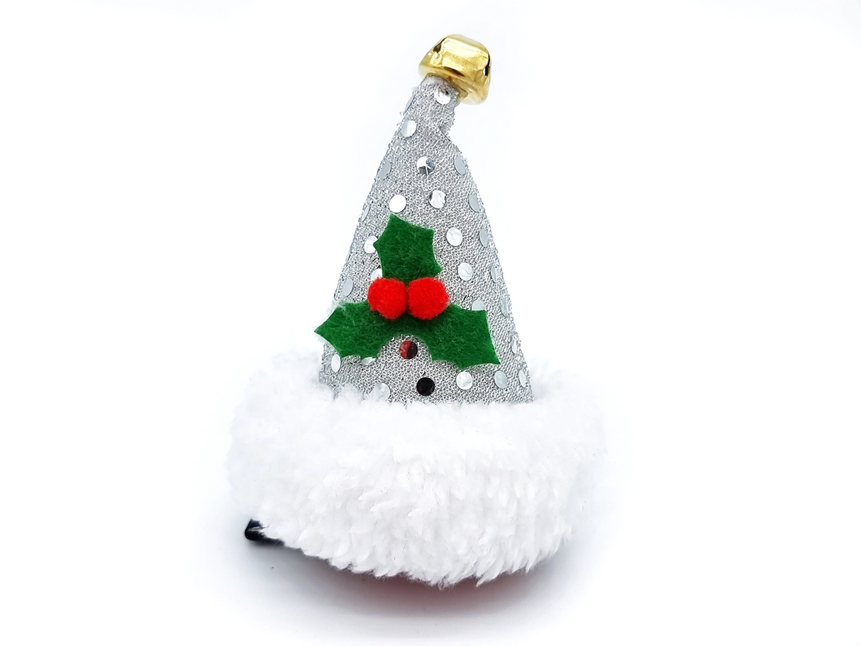 Hair Clip - Santa's Hat