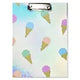 Sweet Scoops Holographic Clipboard Set