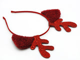 Headband - Reindeer, Red