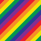 Rainbow Stripe Gift Wrap - Roll