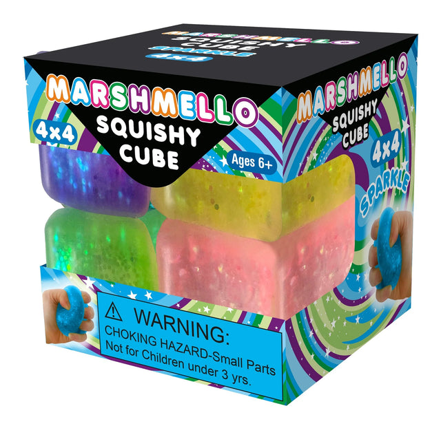 Marsmello 4x4 Mini Cube Glitter