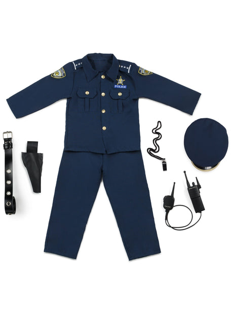 Award Winning Deluxe Police Dress Up Costume Set | Toddler 2