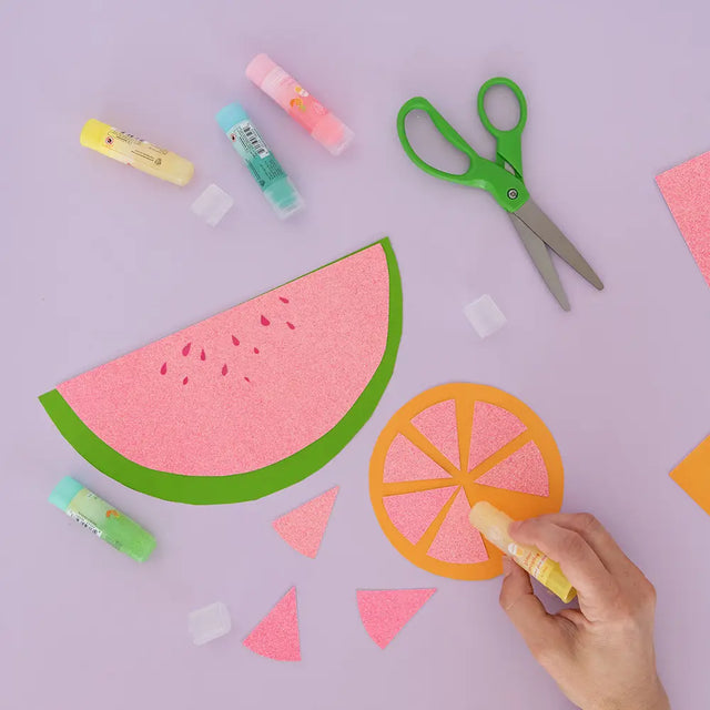 Arts & Crafts Glitter Smoothie Glue Stick