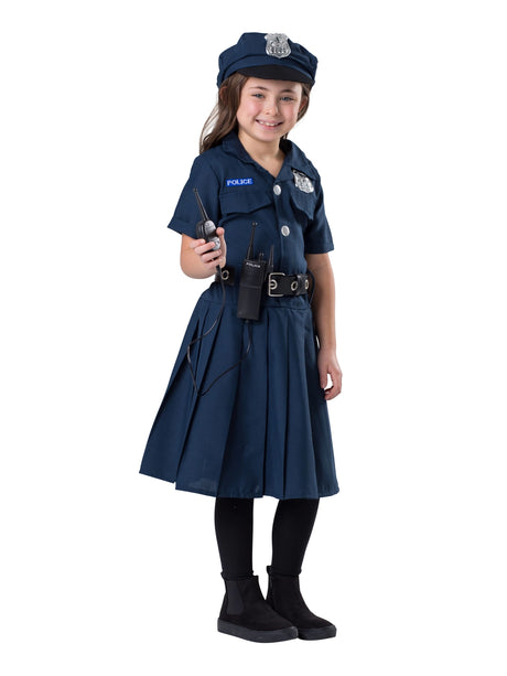 Girl's Police Officer Costume | T2