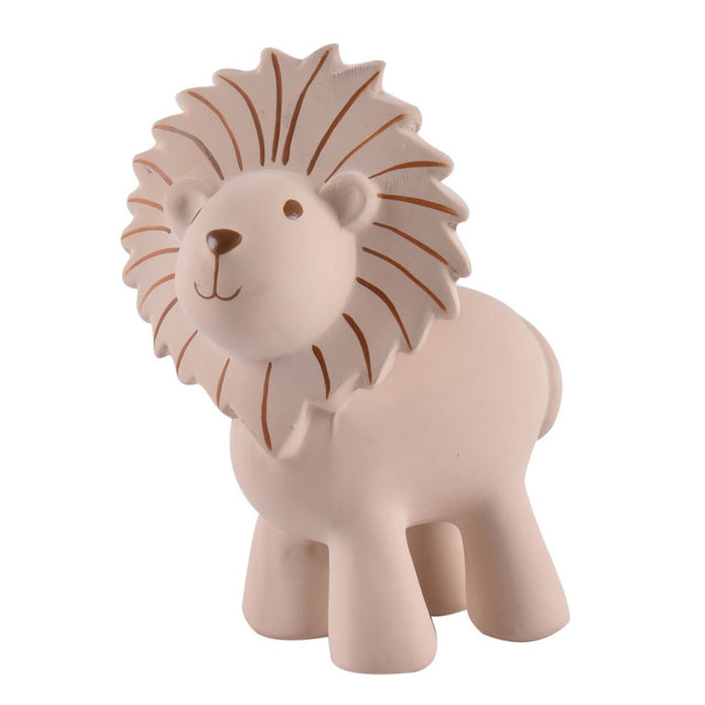 Lion - Nat. Organic Rubber Rattle, Teether & Bath