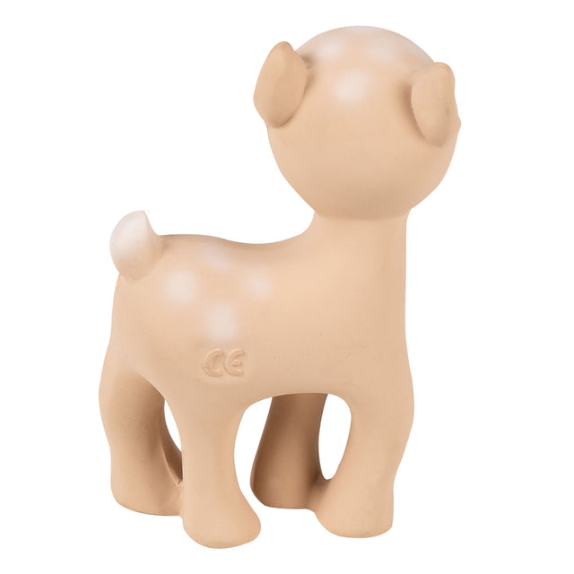 Deer - Natural Rubber Rattle, Teether & Bath