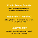 Wild Animals Soft Touch Sound Book