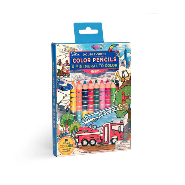 Vehicles Mini Fold Out Mural