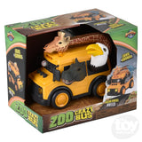Animal School Bus With Lights and Sound