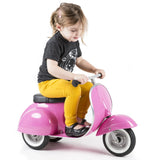 AmbossToys PRIMO Ride-On Toy – Pink with Black Seat