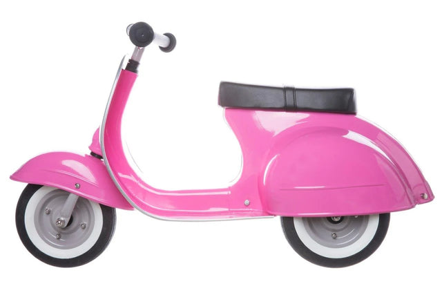 AmbossToys PRIMO Ride-On Toy – Pink with Black Seat