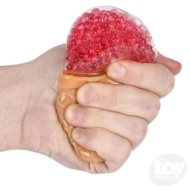 3.5" Squeezy Bead Ice Cream Cone