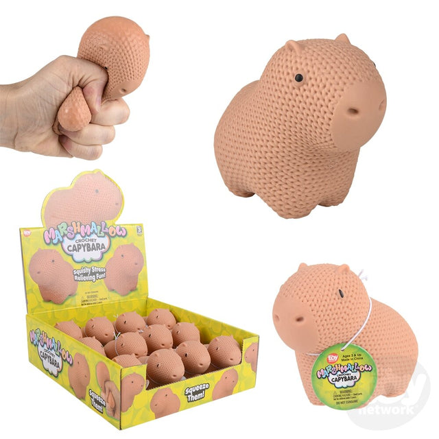 Marshmallow Crochet Capybara