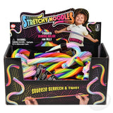 12" Rainbow Stretchy Noodle