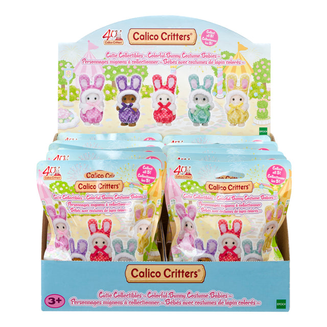 Calico Critters Colorful Bunny Costume - Blind Bag