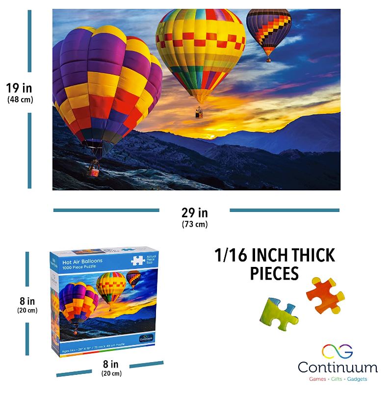 Hot Air Balloons 1000 Pc Puzzle