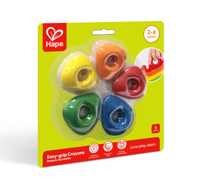 Easy-grip Crayons