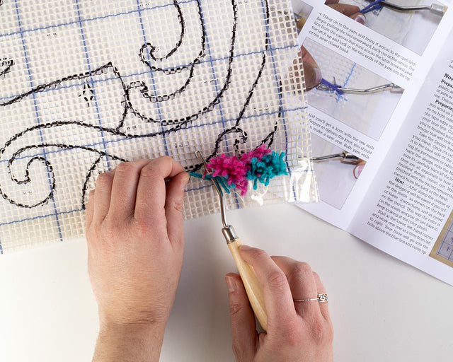 Unicorn Latch Hooking Kit