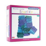 Discover Crochet Scarf Kit Ocean
