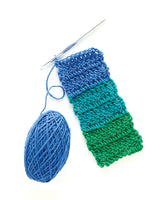 Discover Crochet Scarf Kit Ocean