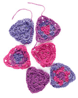 Explore Crochet Bunting Kit Berry