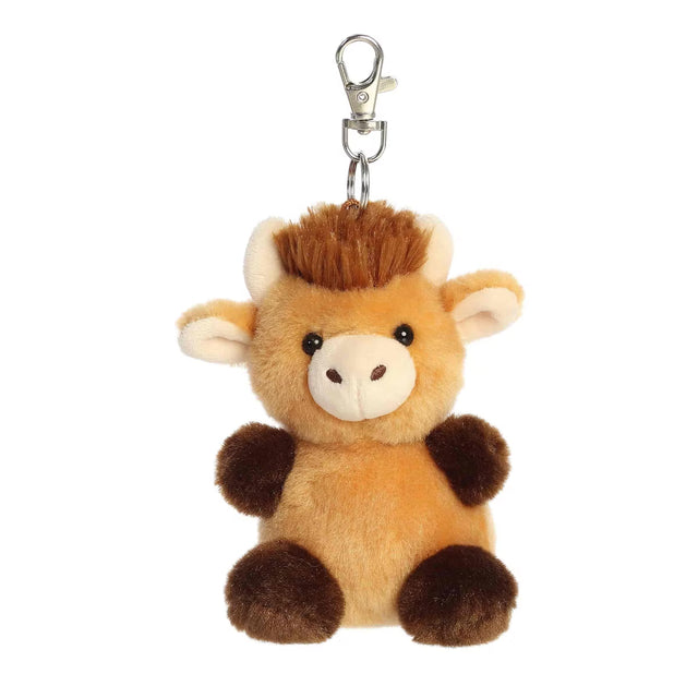 4" HUBERT HIGHLAND COW CLIP-ON