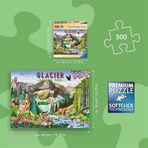 Glacier National Park 500 Pc Puzzle