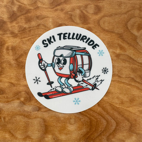 Telluride Sticker - Ski Gondola