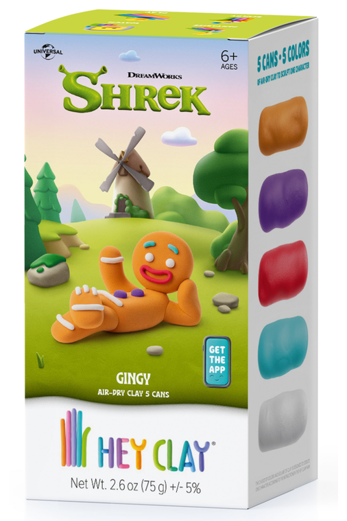 Hey Clay Shrek Assorted