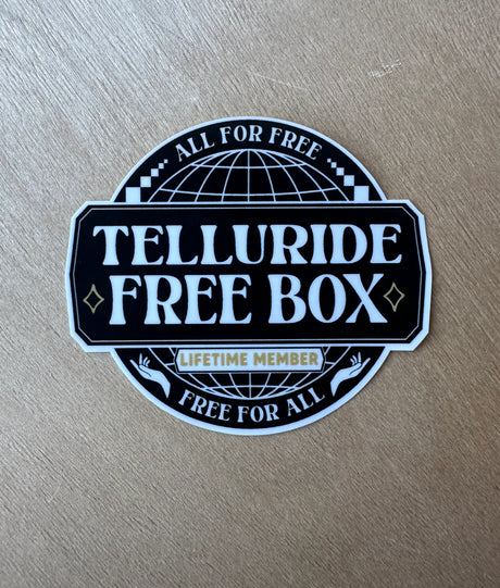 Telluride Sticker - Free Box