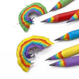 Recycled Rainbow Pencil Set