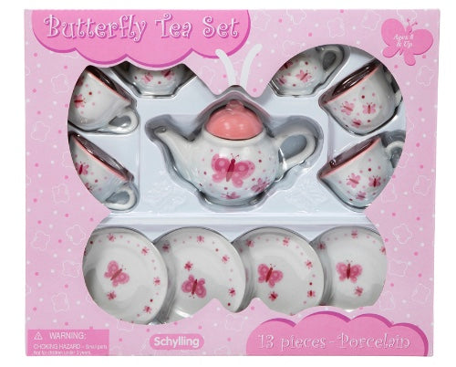 Butterfly Teaset Porcelain