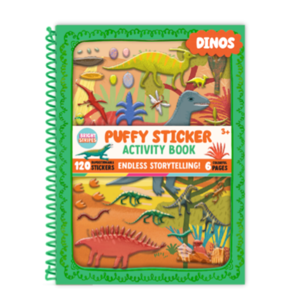 Puffy Sticker Books- Dinos