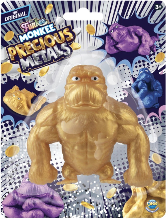 Funkee Monkee Metallic Gold