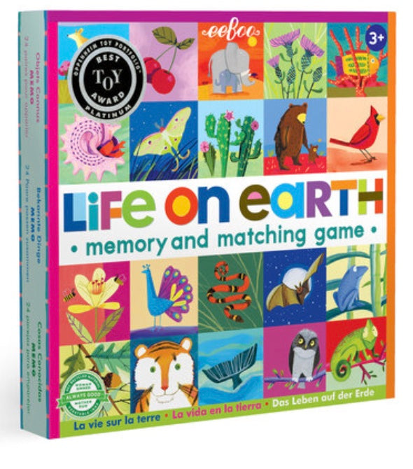 Life on Earth Memory and Matching Game