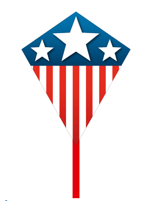Eddy Stars & Stripes 28"