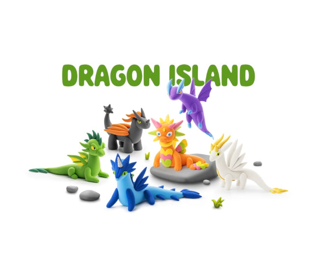 Hey Clay Dragon Island