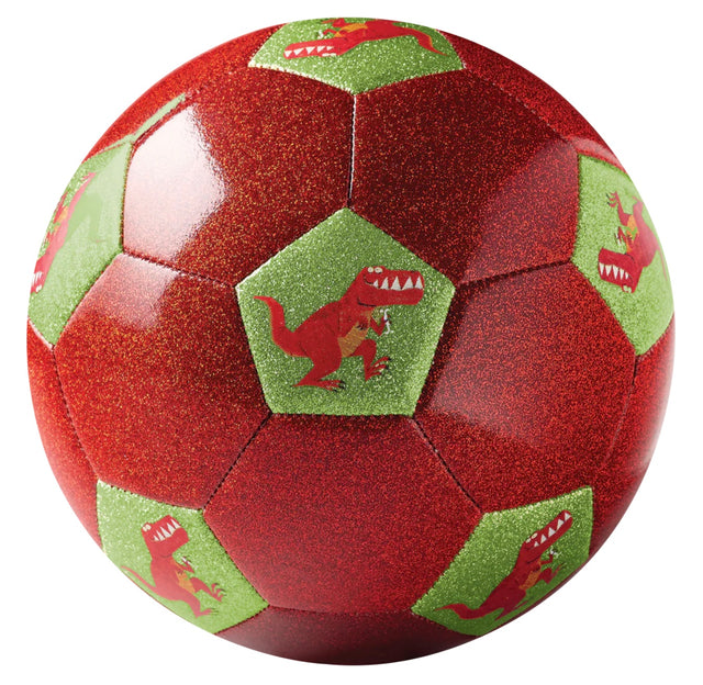 Glitter Soccer Ball Dino