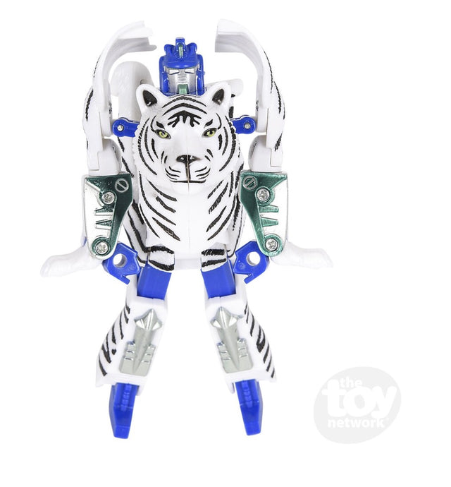 White Tiger Robot Action FIgure