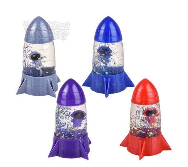 4" Squeeze Rocket w Astronaut