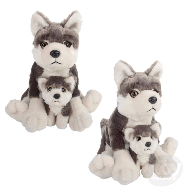 Wolf Plush w Pup