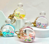 Kitty Perfume Bottle Floaty Key Charm