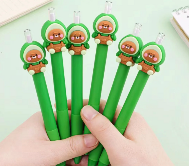 Avocado Bear Retractable Pencils