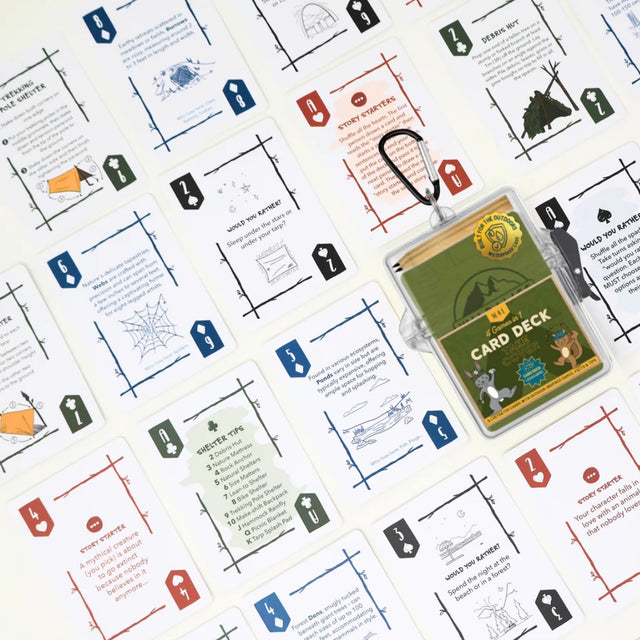 Take Cover Card Deck (4 Games in 1)