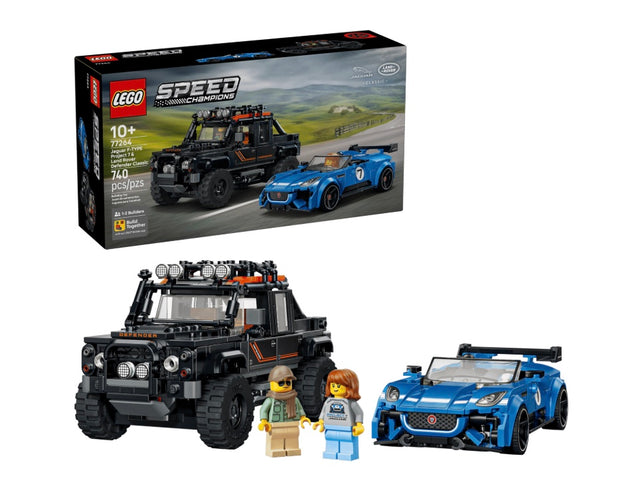 Lego Speed Jaguar Project 7 & Land Rover Defender