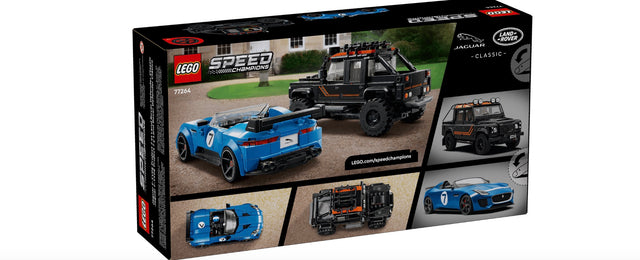Lego Speed Jaguar Project 7 & Land Rover Defender